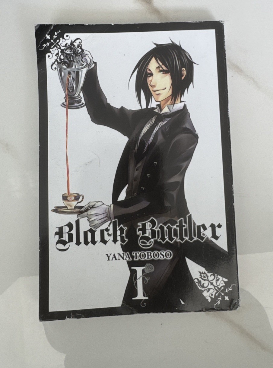 Black Butler 1 Yana Toboso manga libro anime