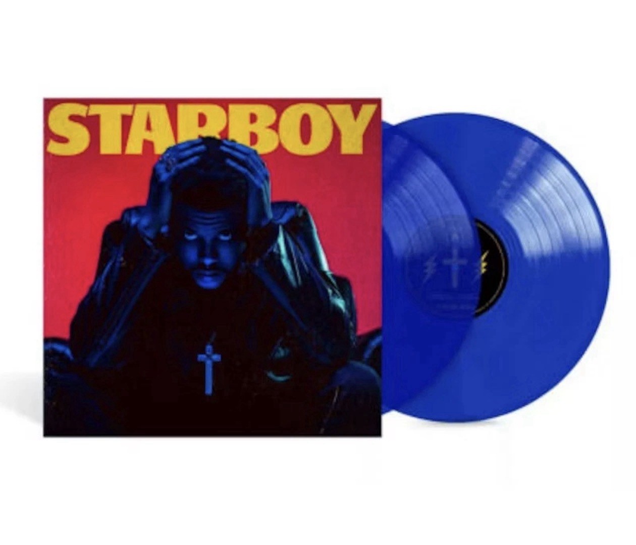 The Weeknd Starboy Blue Coloured Vinyl 2LP US Import Sealed New Vinyl