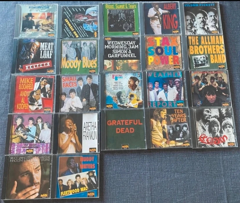 Lotto CD DeAgostini Rock