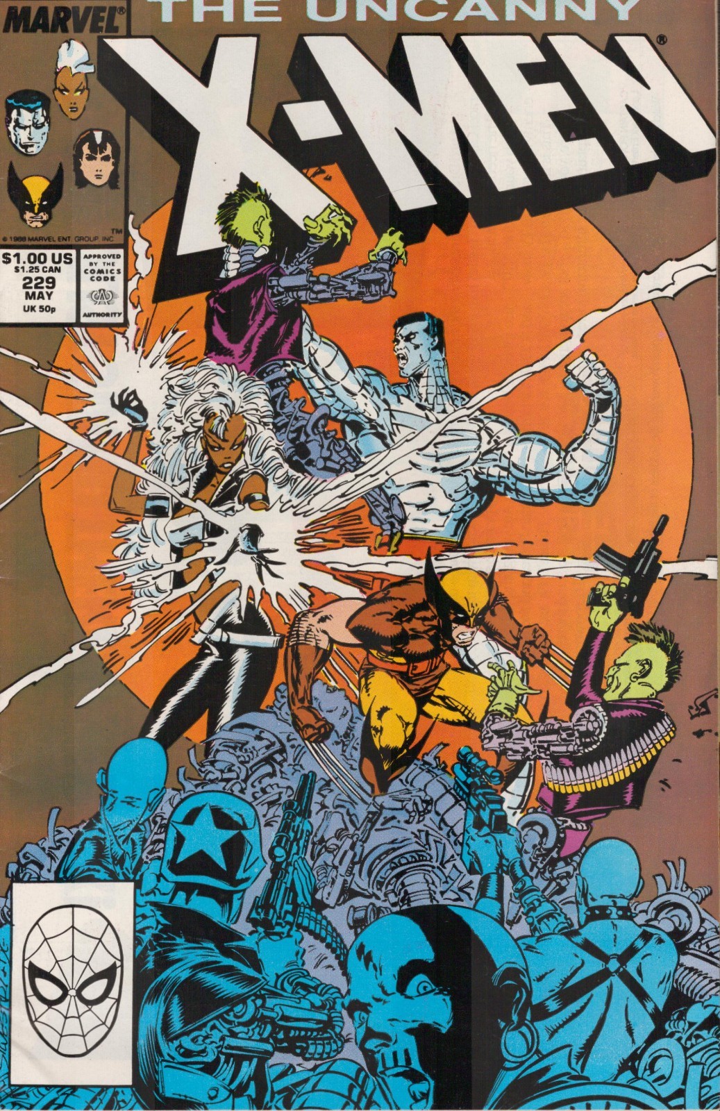 52865: MARVEL THE UNCANNY X-MEN #229 grado G