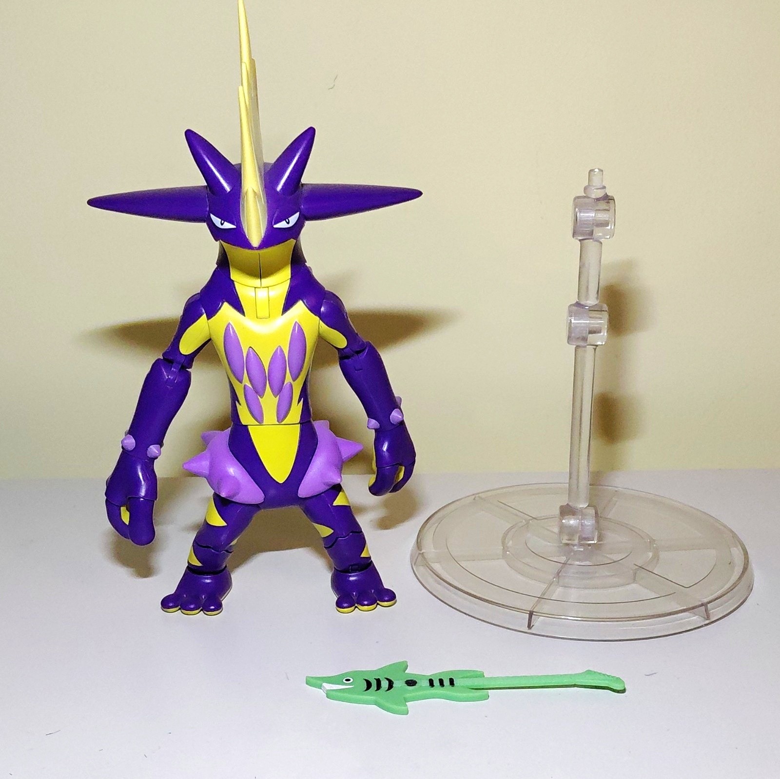 chitarra pokemon selects series toxtricity jazzwares completa accessori extra 