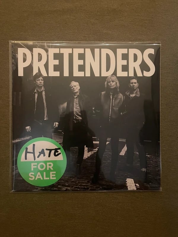 Pretenders Hate For Sale 33 rpm vinyl lp album record