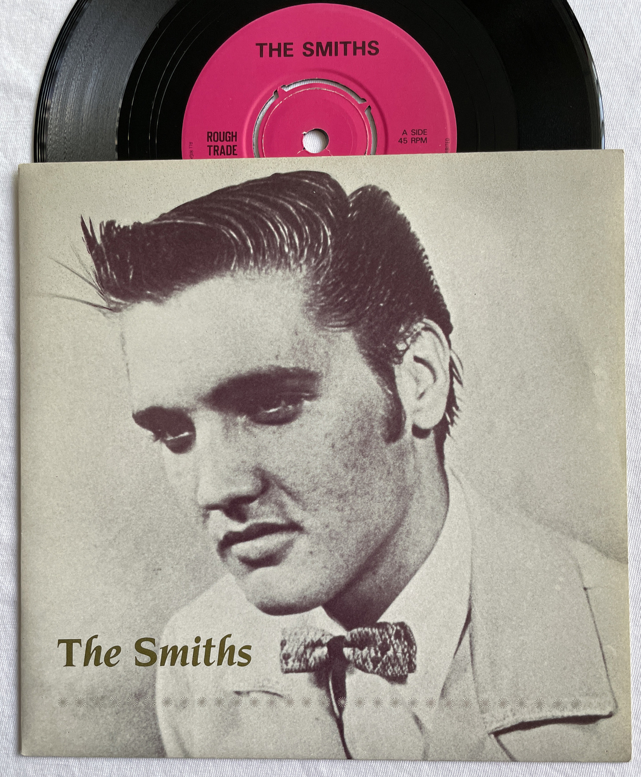 THE SMITHS -Shoplifters Of The World Unite- UK 7" 4 Prong EMI Pressing / Vinyl