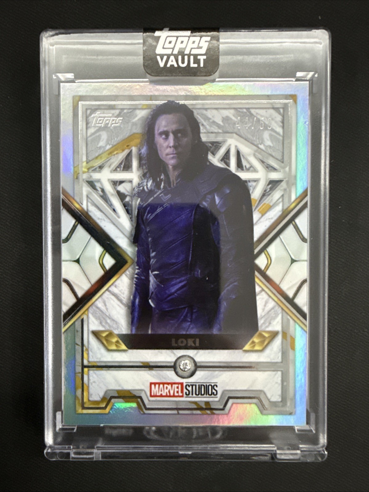 2026 Topps Marvel Vault Loki Diamond /50 Tom Hiddleston