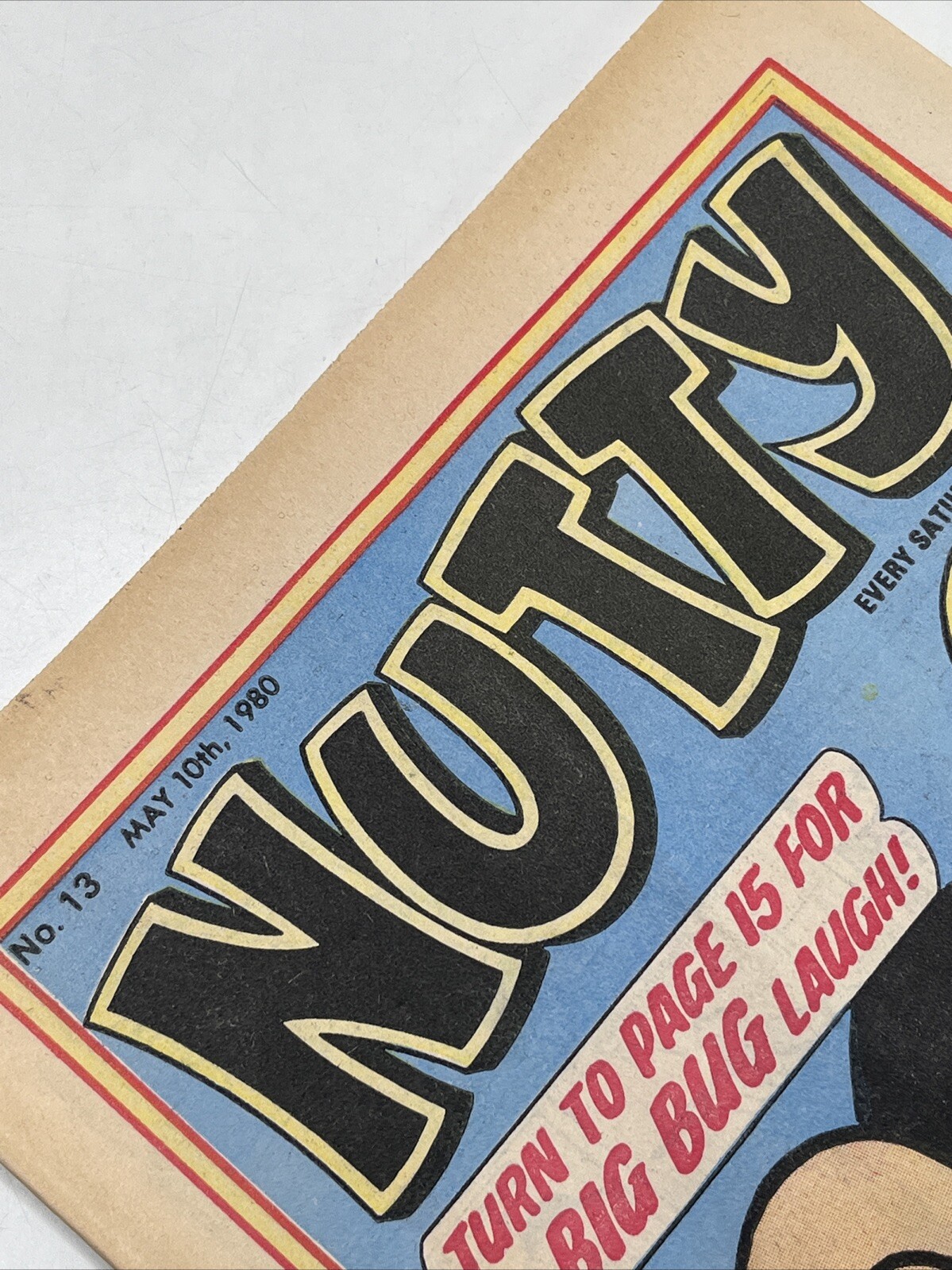 NUTTY COMIC - No. 13 - May 10th 1980 - Bananaman - Vintage Comic Nostalgia