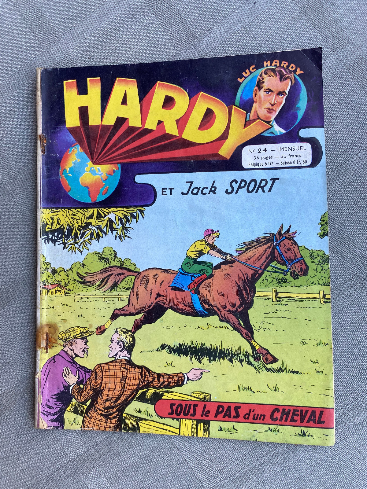 HARDY N°24 1ª SERIE ARTIMA 1957 IN BUONE CONDIZIONI