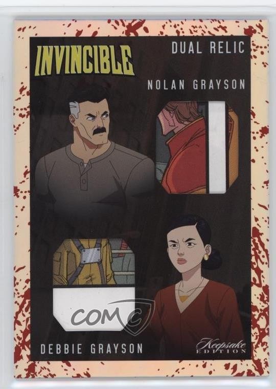 2025 Super Products Invincible Season 1 Keepsake Edition /100 Nolan Grayson 4z8