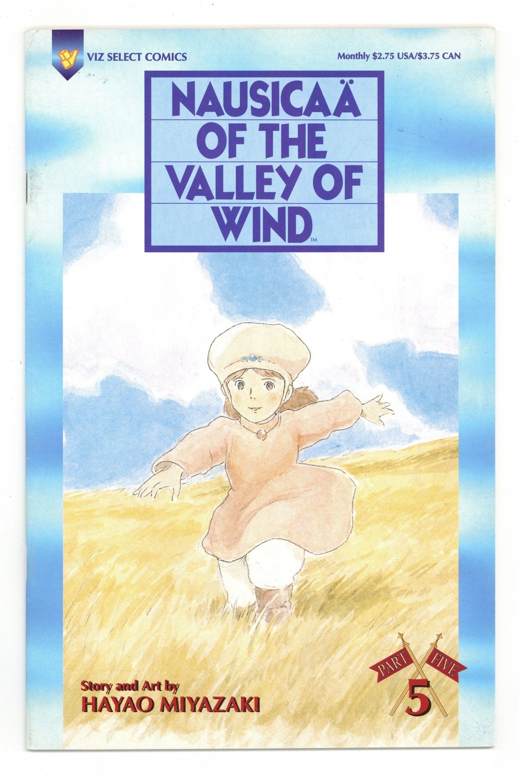 Nausicaa della Valle del Vento Parte 5 #5 VF 8.0 1995