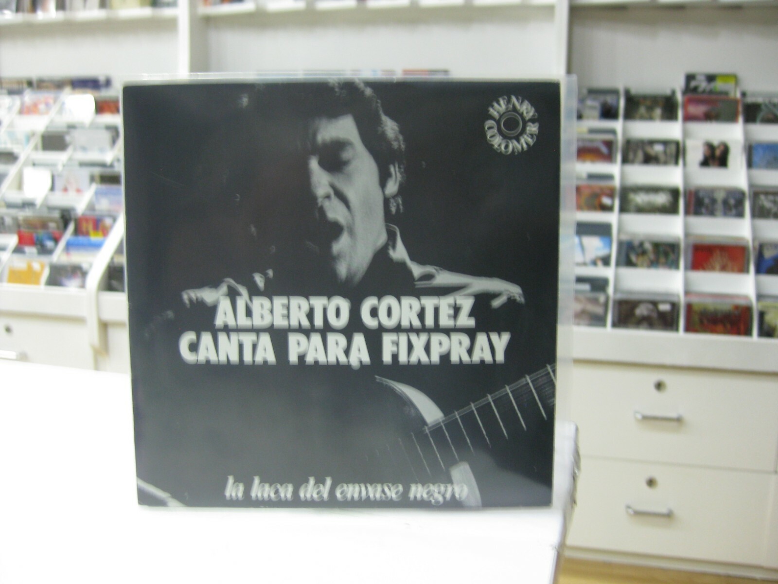Alberto Cortez 7" Flexi Spagnolo Canta Per Fixpray 1978 Gatefold Promo