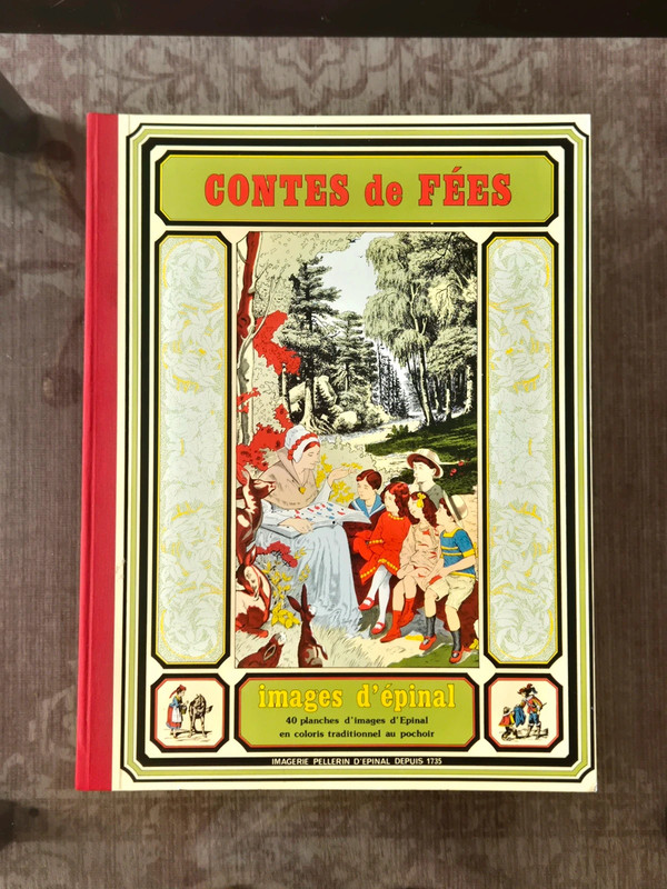 Magnifique Livre Grand Format: "Contes de Fées" - Images d'Épinal
