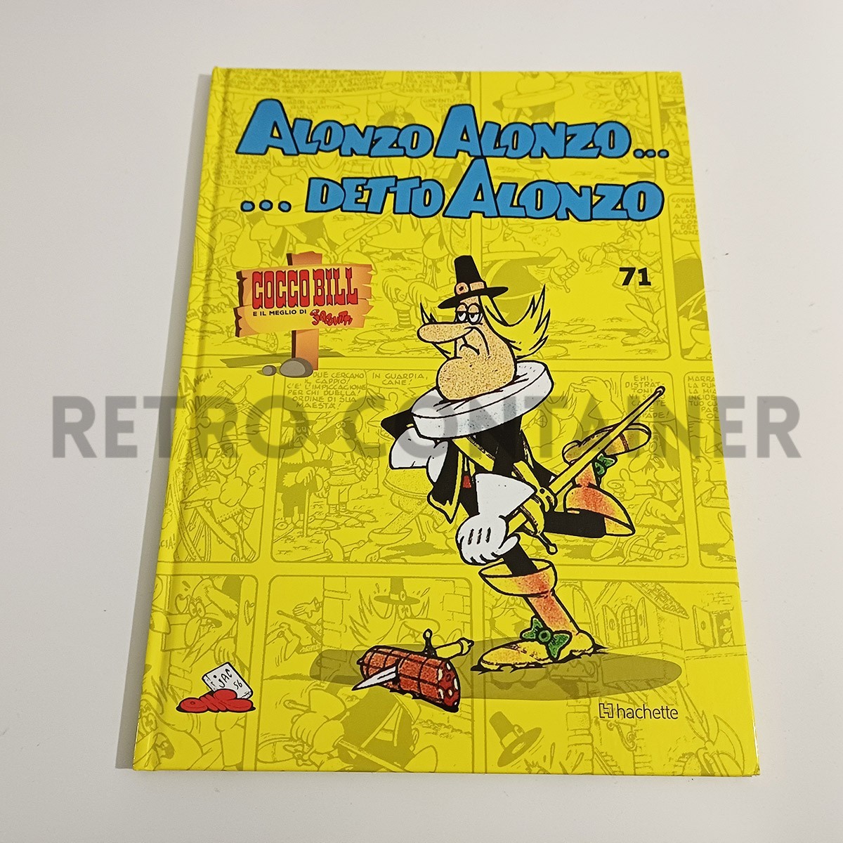 Cartonato Hachette COCCO BILL E IL MEGLIO DI JACOVITTI - 71 Alonzo Alonzo