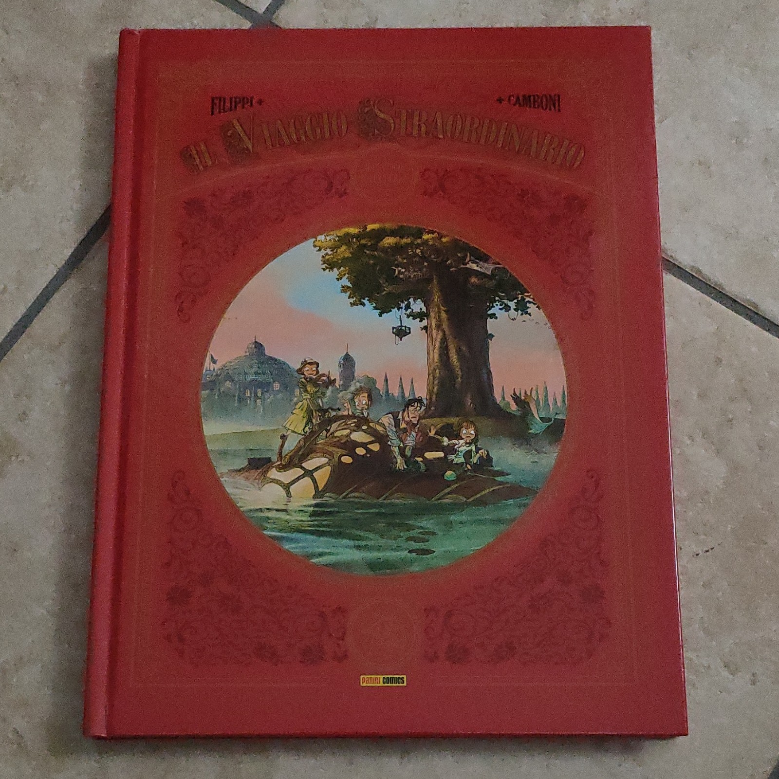 Il viaggio straordinario 1, graphic novel di Filippi/Camboni, Panini Comics 2021