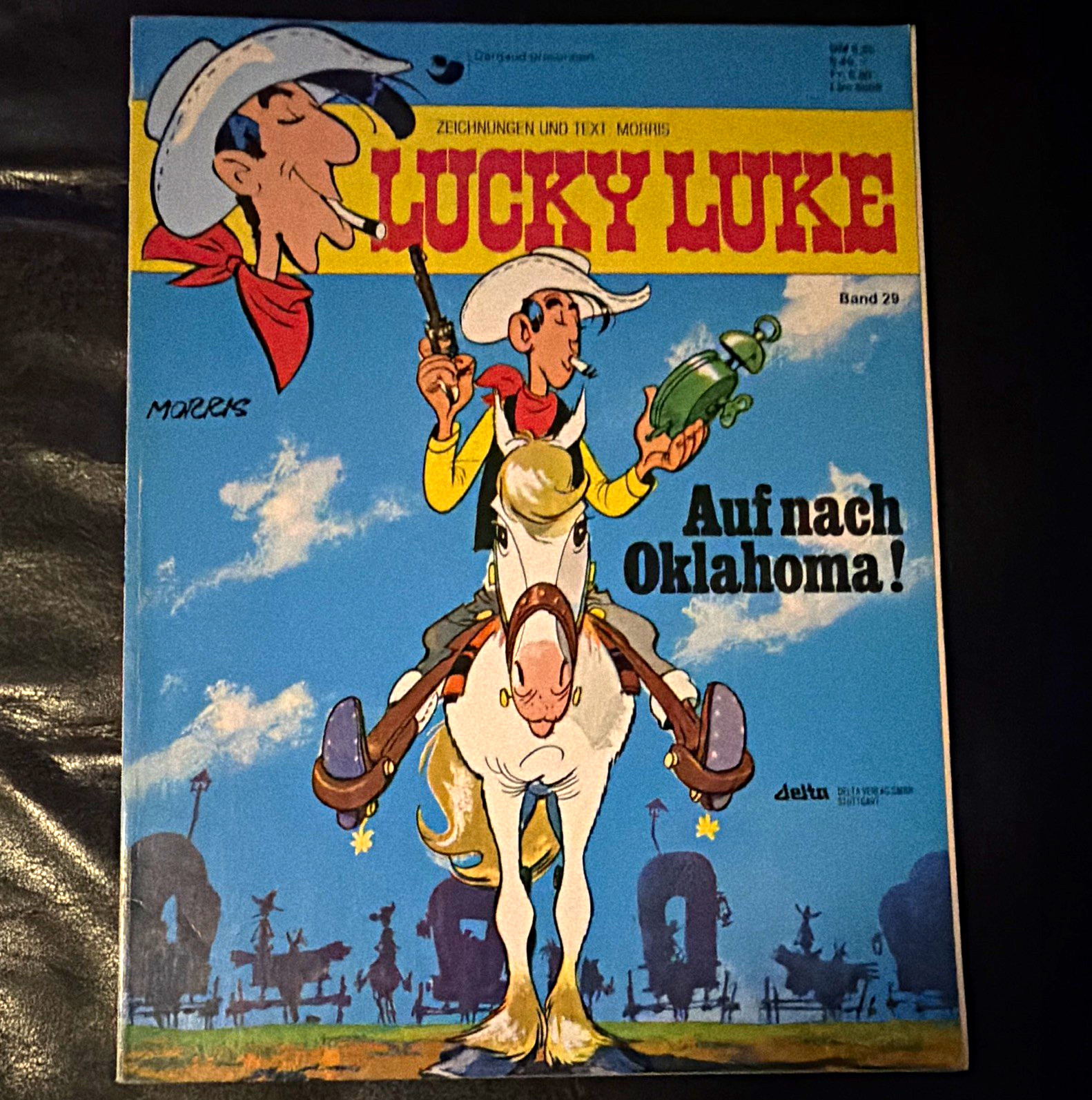 delta Lucky Luke - Vai in Oklahoma! - Volume 29 - Morris tedesco (1981)