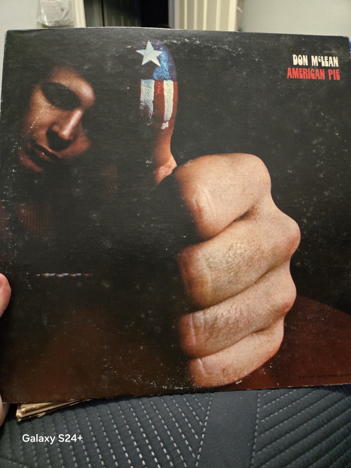 Don McLean American Pie 12" Black Vinyl LP Stereo United Artists UAS-5535