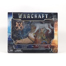 Warcraft Lothar w Gryphon vs Blackhand w Frostwolf Deluxe Mini Figure Set 