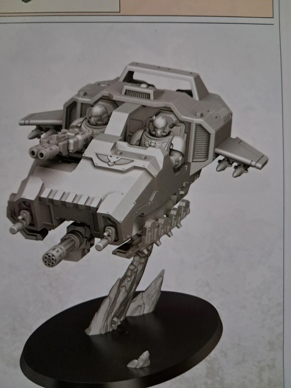 Space Marines Land Speeder - Warhammer 40k