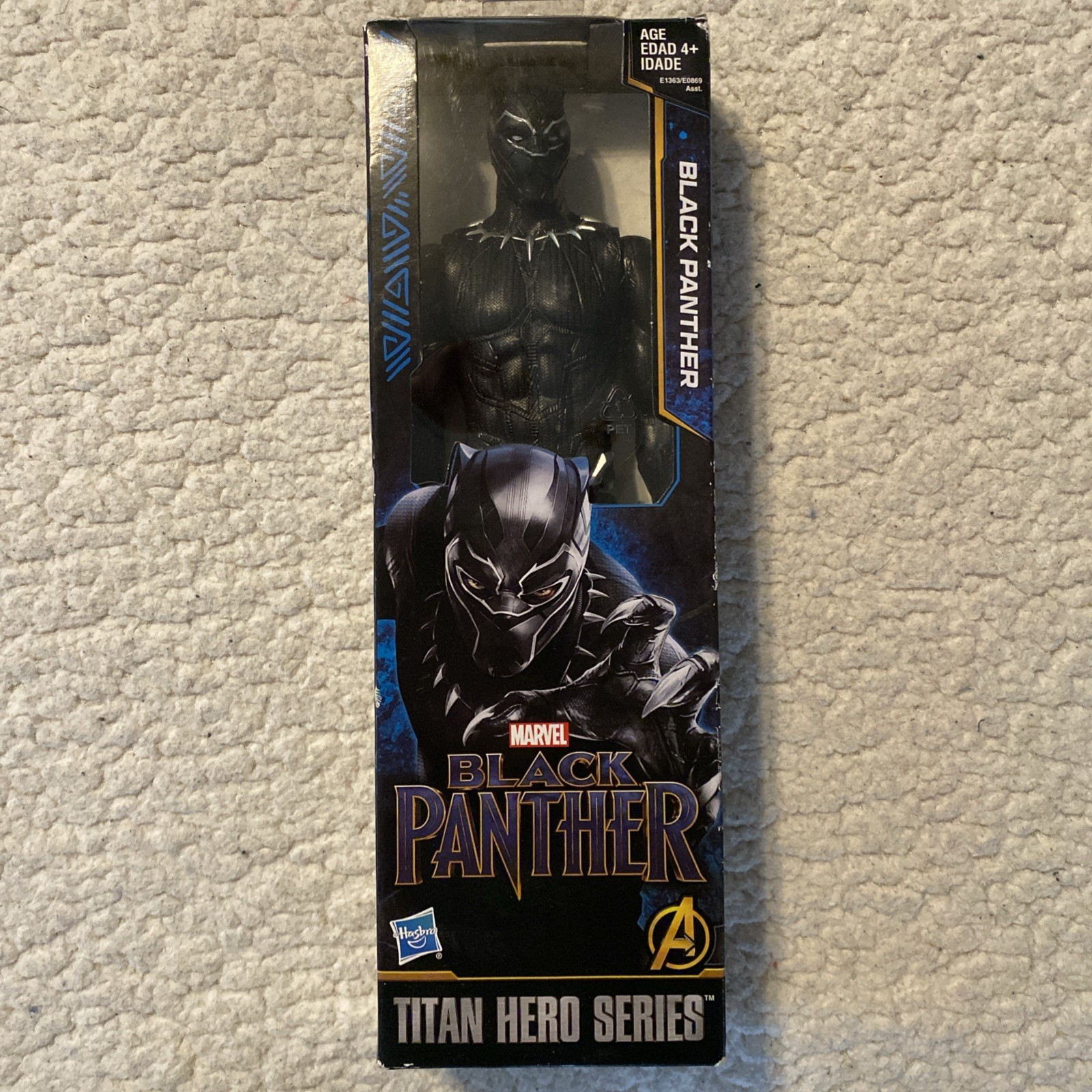 Hasbro Titan Hero Series Modellino Avengers Marvels Black Panther 12 pollici