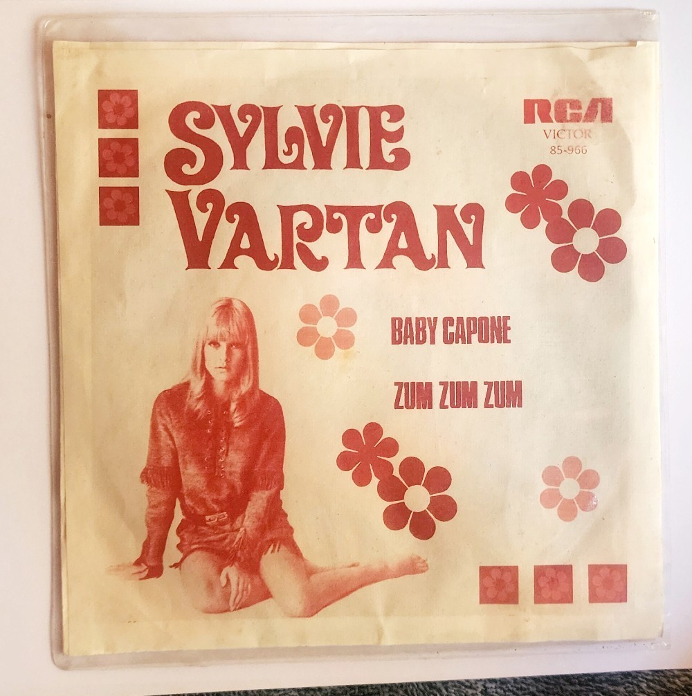 SYLVIE VARTAN Zum Zum 7" PS single Rare EX Peeruvian