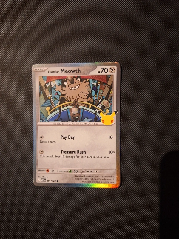 Galarian meowth 30c101