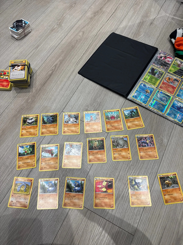 Lot cartes pokemon combat