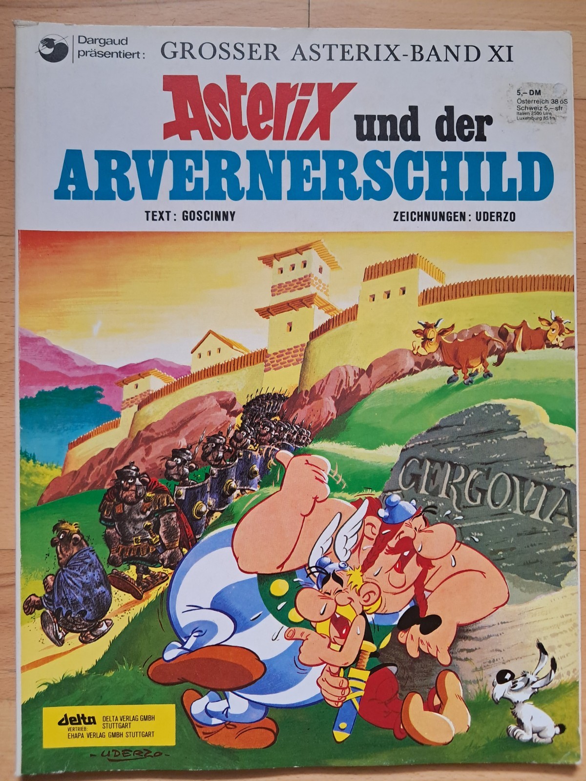 GRANDE ASTERIX BAND XI del 1979 Asterix e lo scudo dell'Arverner - ALBUM FUMETTI