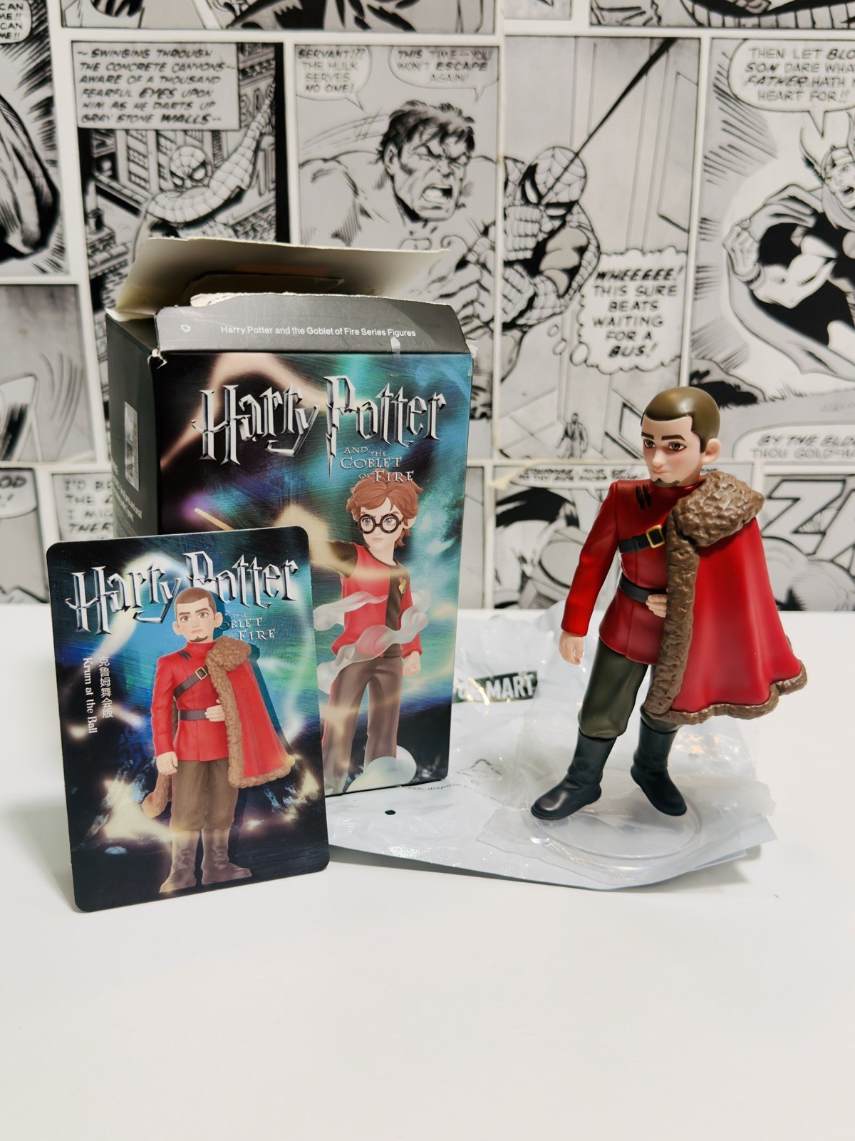 POP MART Harry Potter And The Goblet  Blind Box (Viktor Krum )[OPENED]