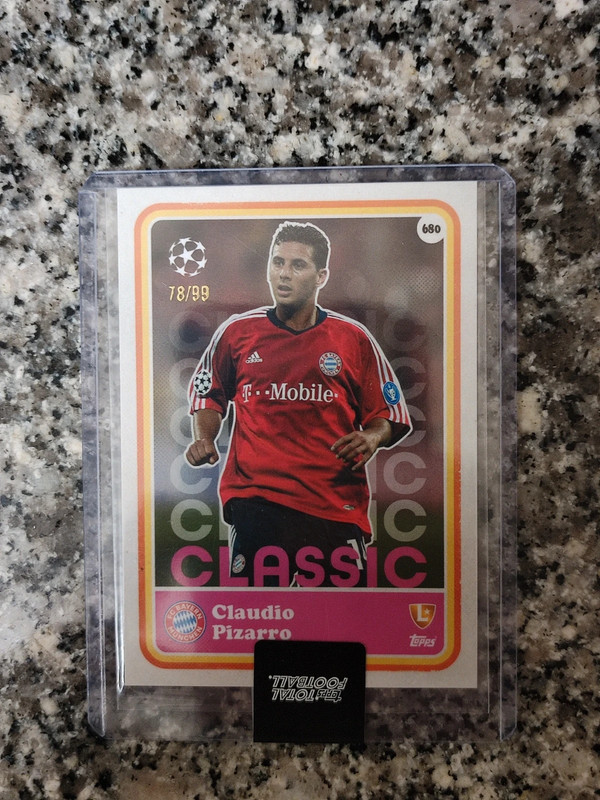 Claudio Pizarro Classic /99 - Topps Total Football 2024-25