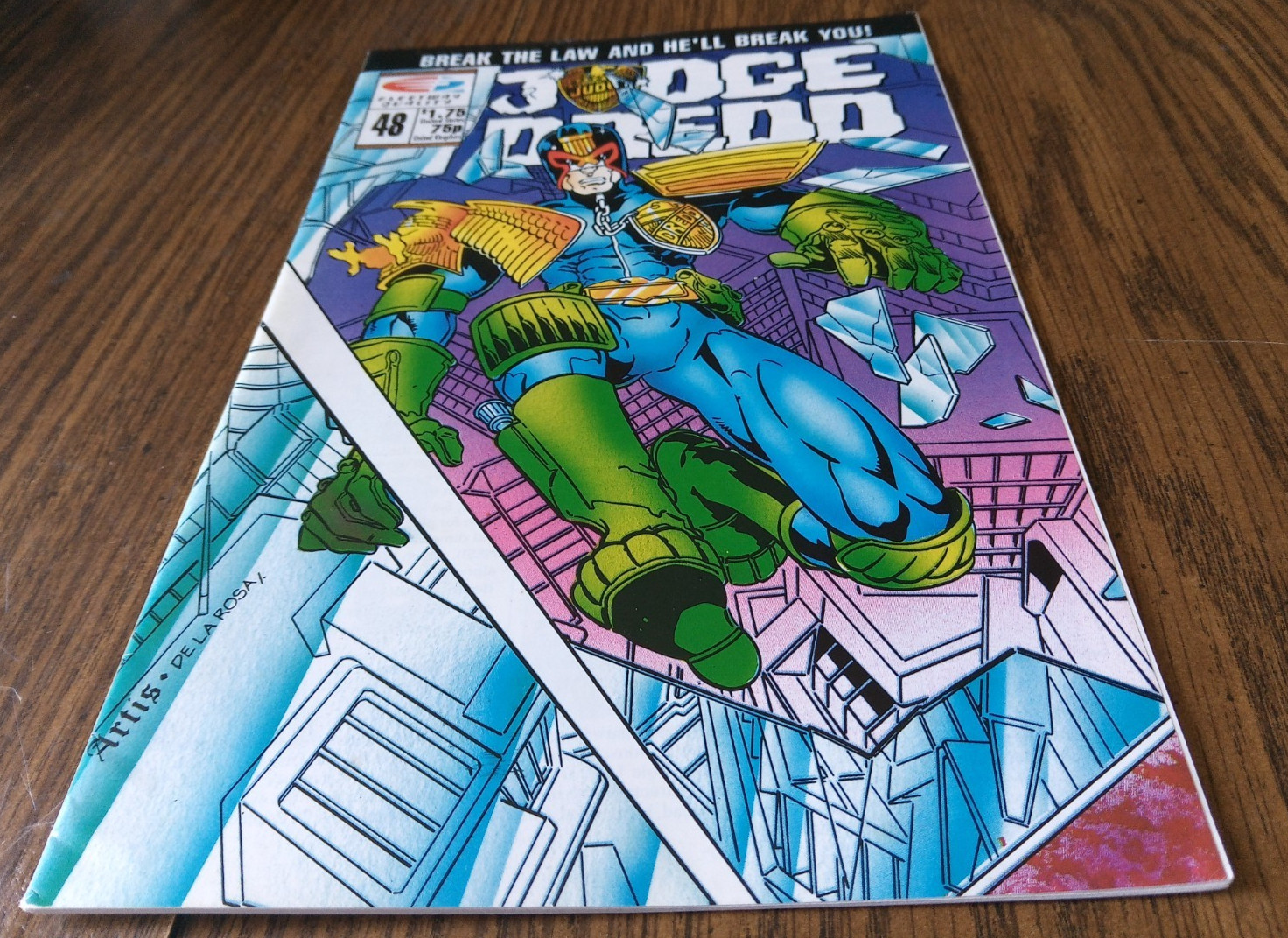 Judge Dredd #48 settembre 1990 qualità Fleetway