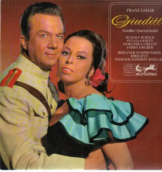 Lehar Giuditta - Grande Selezione Ariola Vinyl LP 33 U/min EX