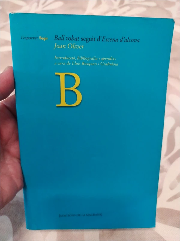 Ball robat seguit d'Escena d'alcova, Joan Oliver