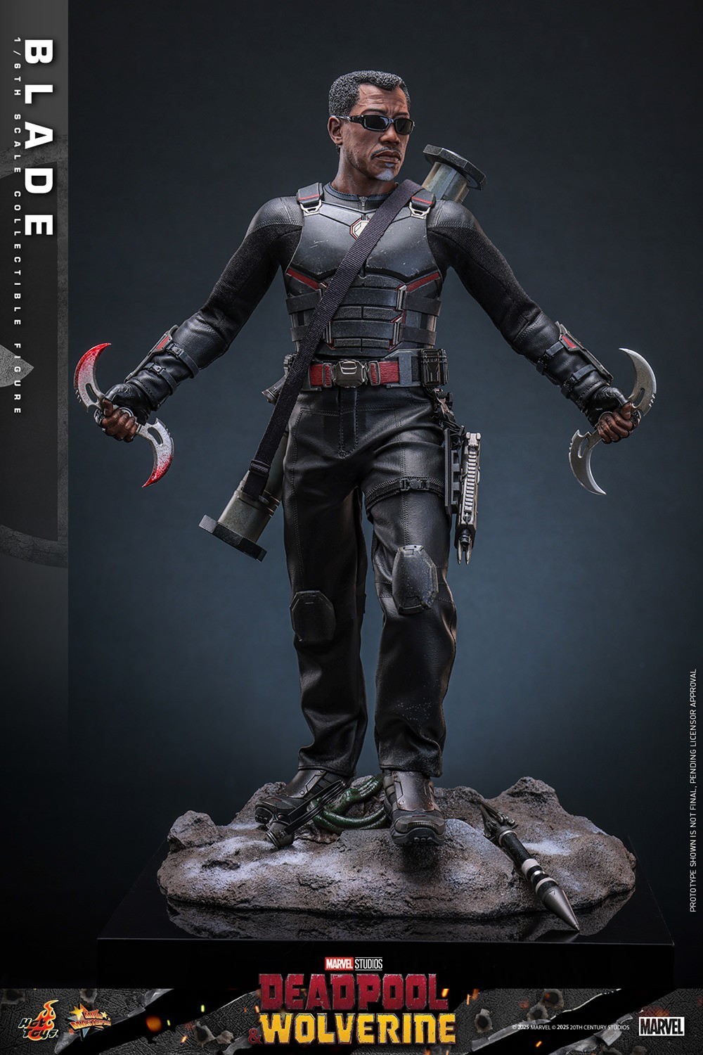 Nuovo Hot Toys MMS791 1/6 Deadpool & Wolverine Bladen versione normale Figurina in magazzino