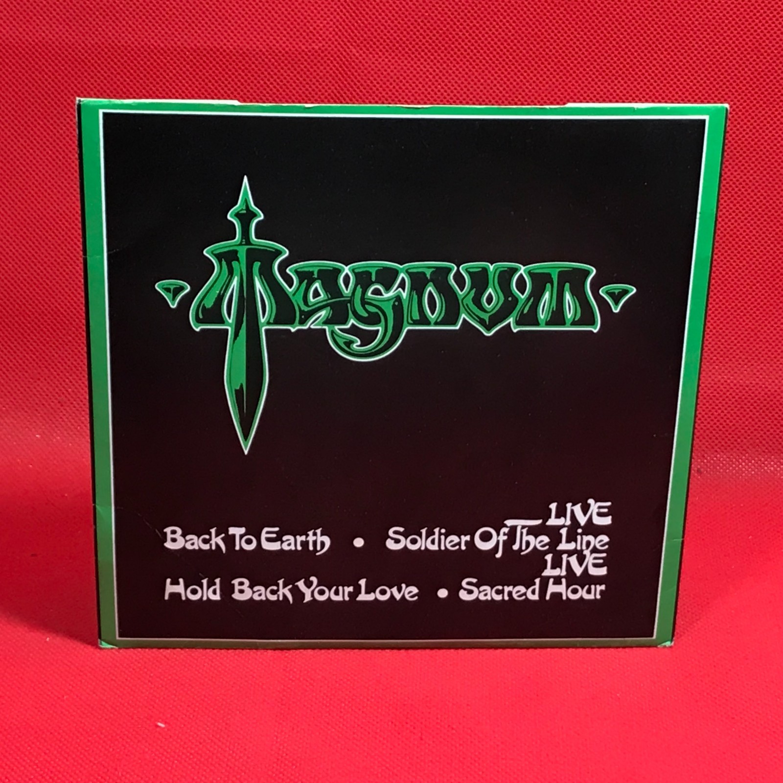 MAGNUM Back To Earth 1982 UK 4-track 7" vinyl single double pack 45 record