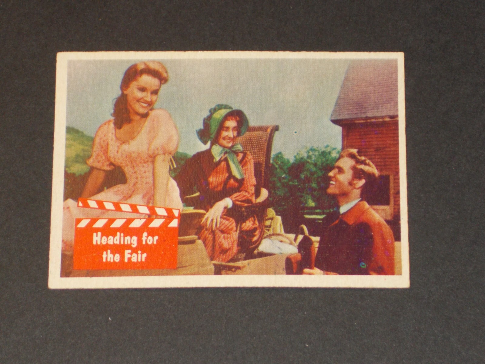 Elvis Presley (R710-1) Topps 1956 #54, SET BRK, CARTOLINA ESTREMAMENTE BELLA!!