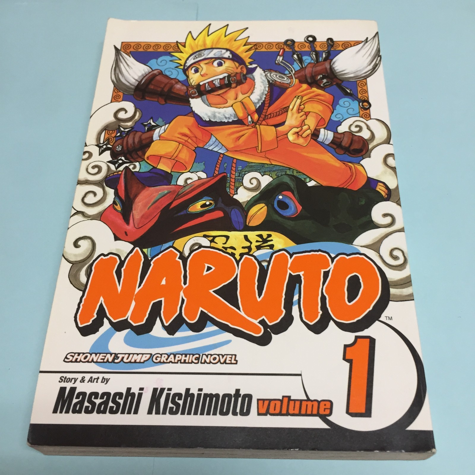 Naruto Volume 1 1° Prima Edizione Stampa Manga Stampa Inglese