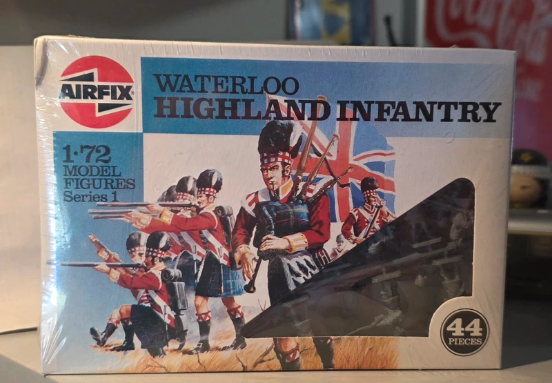 Soldatini Airfix 1 72 waterloo Highland Infantry sigillato