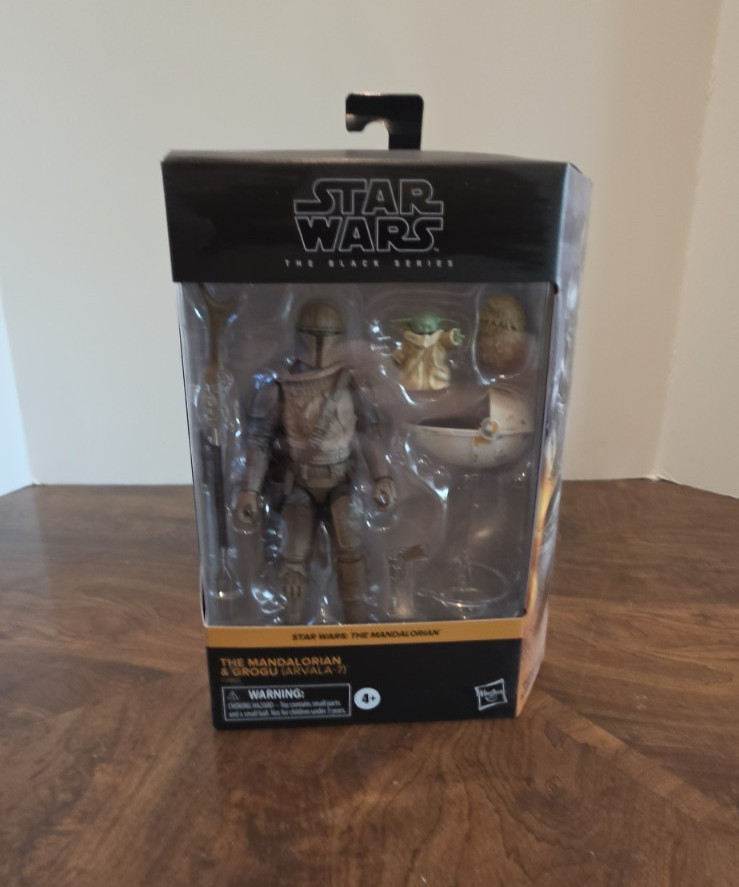 Star Wars The Mandalorian Black Series MANDALORIAN & GROGU (Arvala-7) Figure