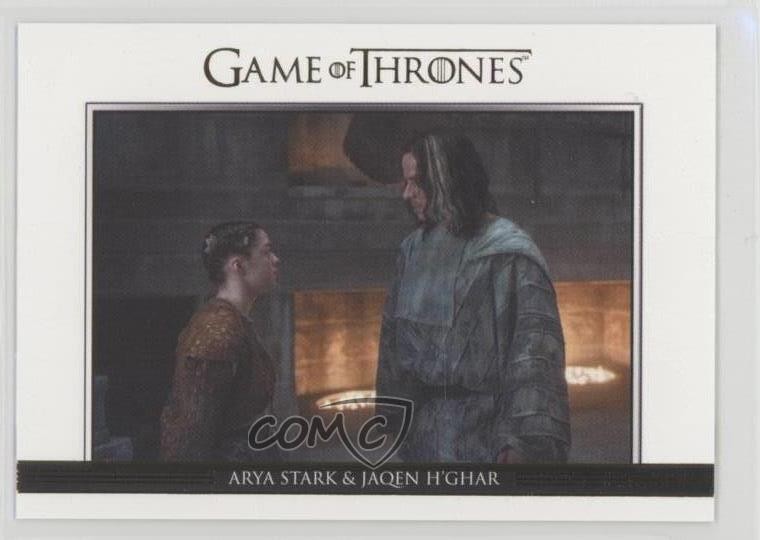 2016 Game of Thrones Stagione 5 Relazioni Oro Arya Stark & Jaqen H'ghar 0c3