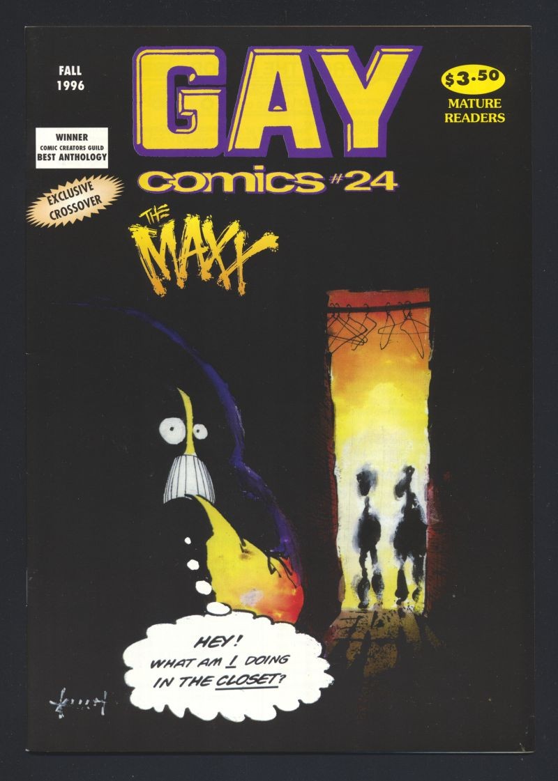 Gay Comics #24 VF/NM 1996 Bob Ross The Maxx Sam Kieth fumetto