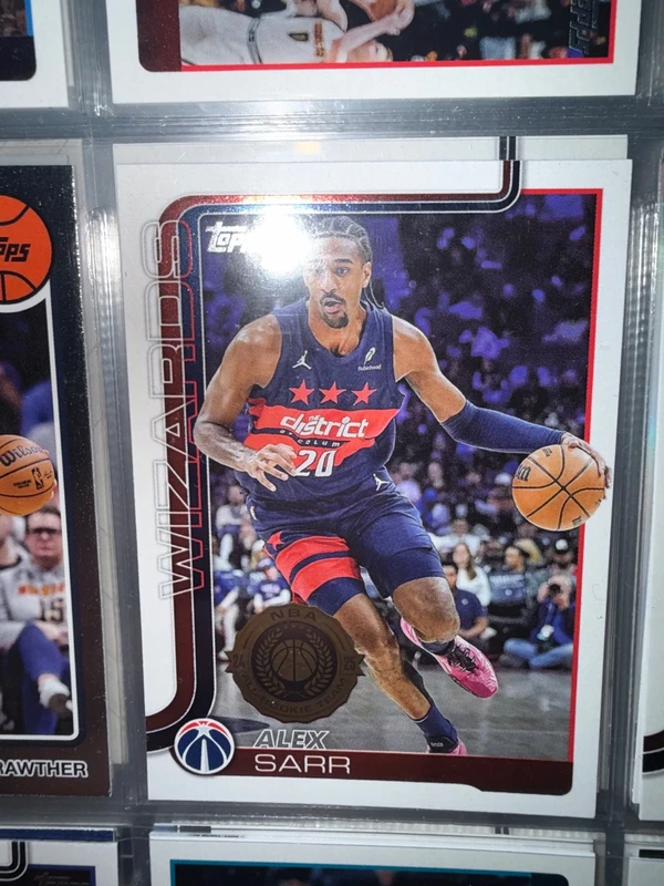 Nba carte Alex Sarr RC
