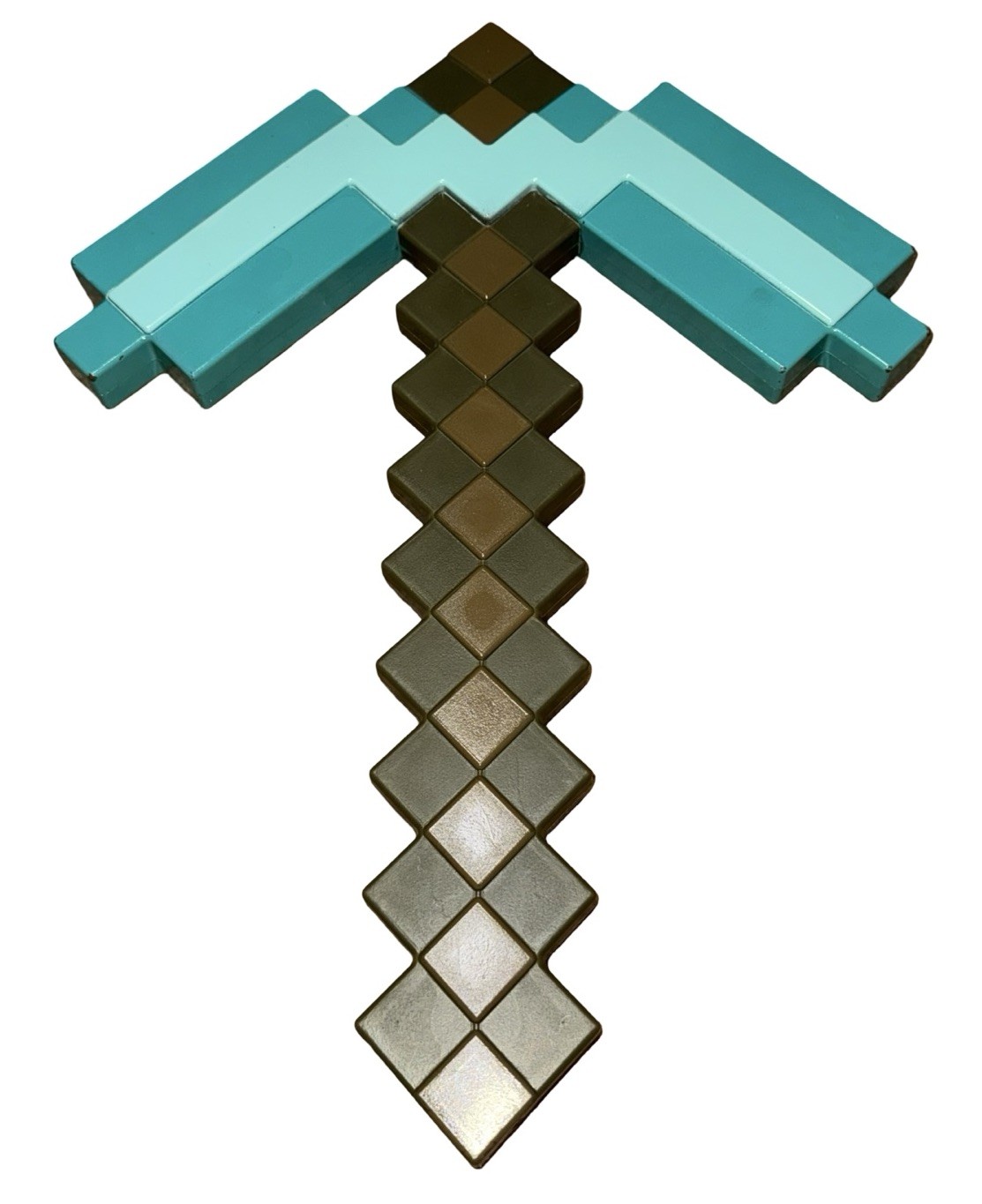 Minecraft Diamond Pickaxe Costume Prop Cosplay Plastic