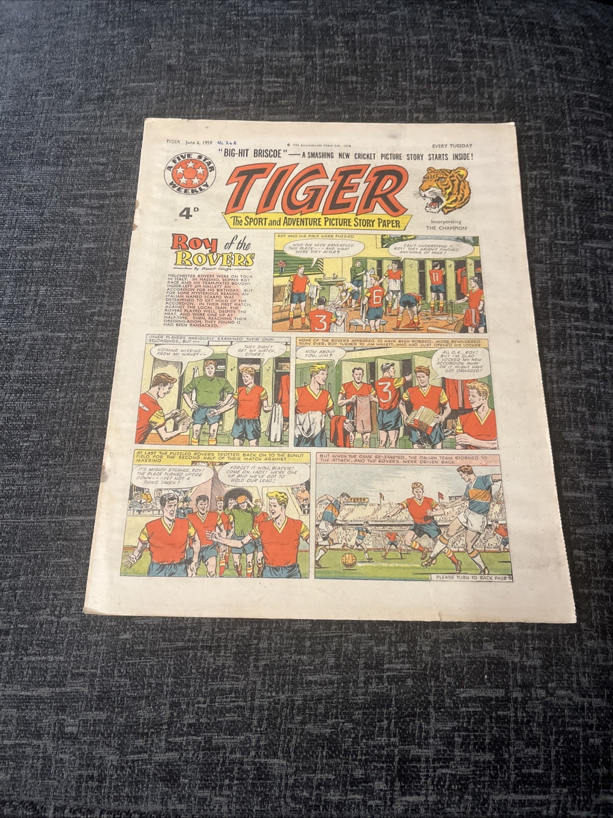 Tiger Comic - 6 June 1959