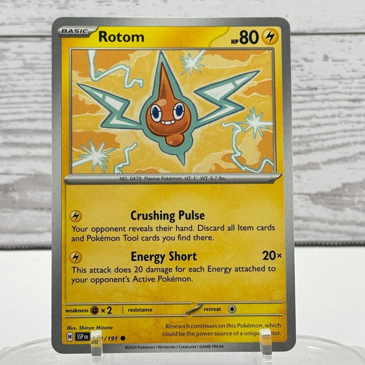 Rotom 061/191 Scintille Urgenti Pokemon quasi nuovo