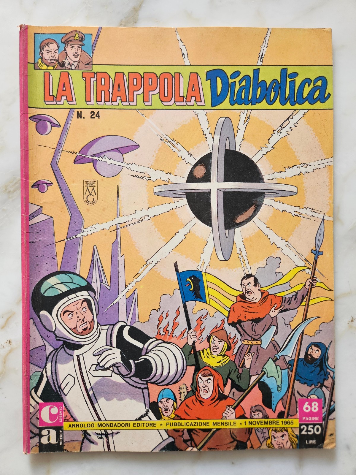 57) CLASSICI AUDACIA   n.  24  - ed. Mondadori 1965 -  ottimo+