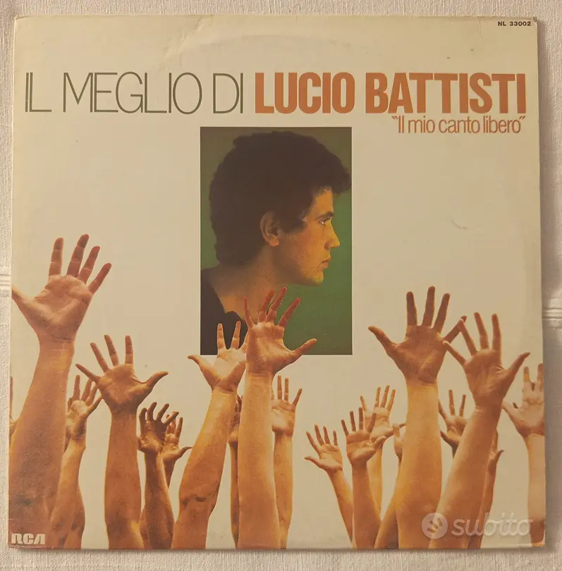 Lucio Battisti vinile Francese