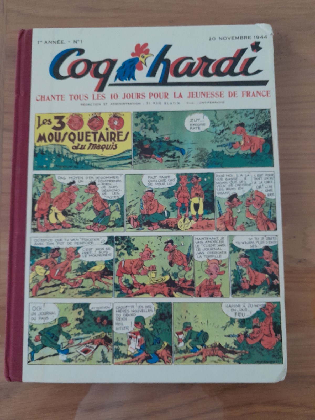 REEDITION LUXE DU 1ER ALBUM COQ HARDI   FUTUROPOLIS    1981    BE