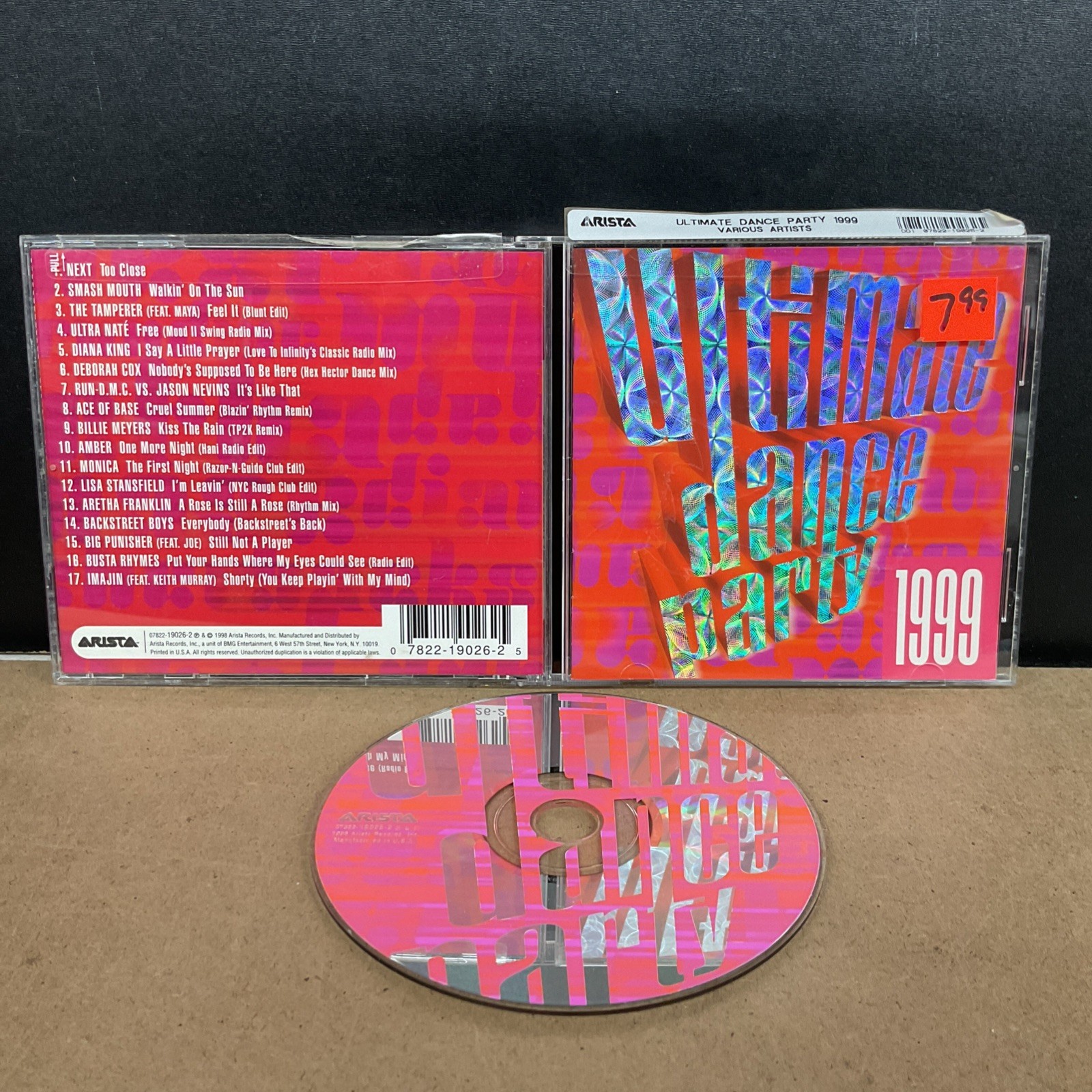 1999 Ultimate Dance by Various (CD, 1998)