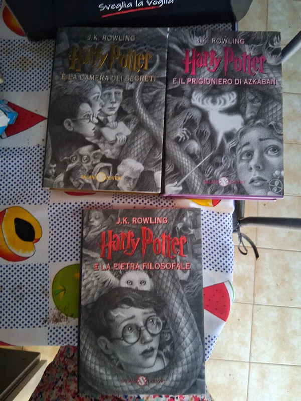 3 libri herry potter praticamente nuovi