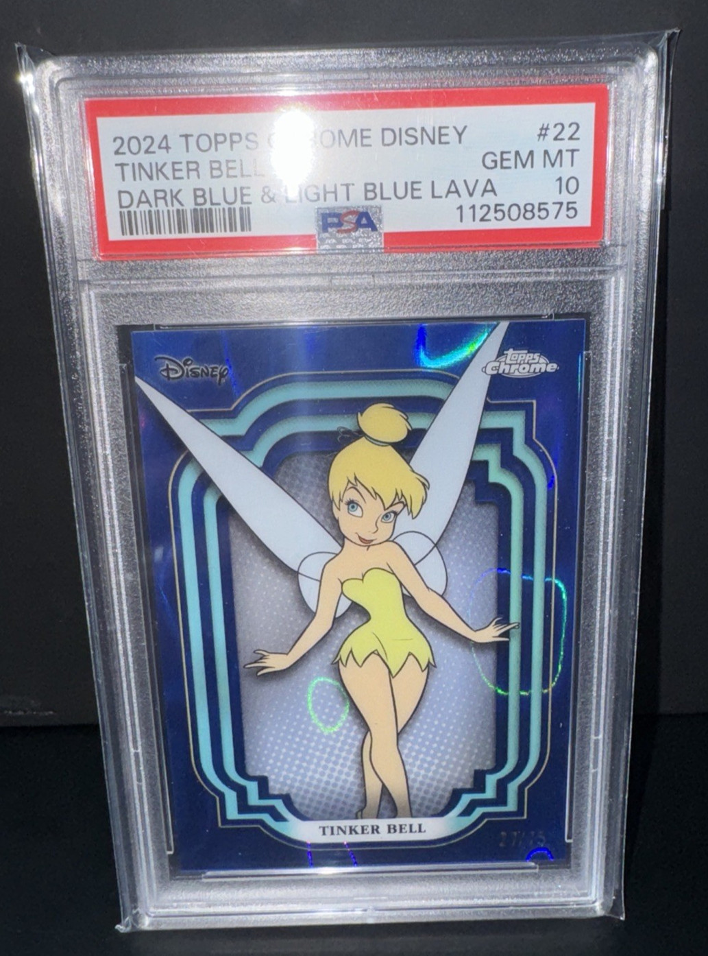 2024 Topps Chrome Disney - Tinker Bell - /75 - PSA 10 