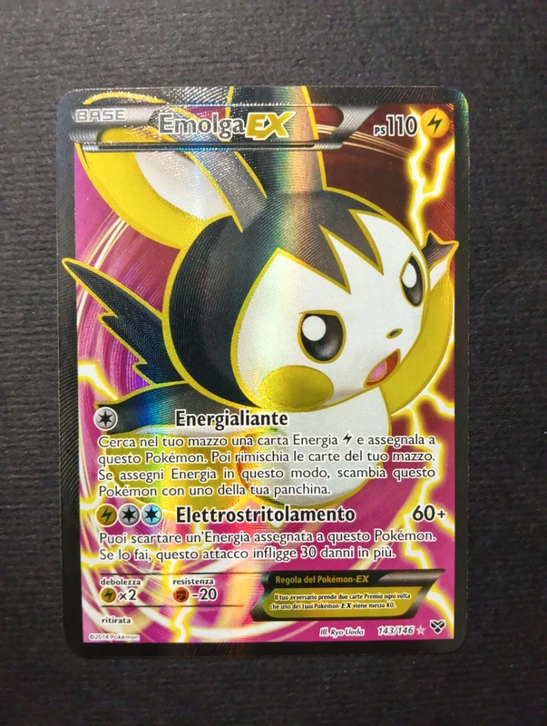 Emolga EX full art XY 143/146