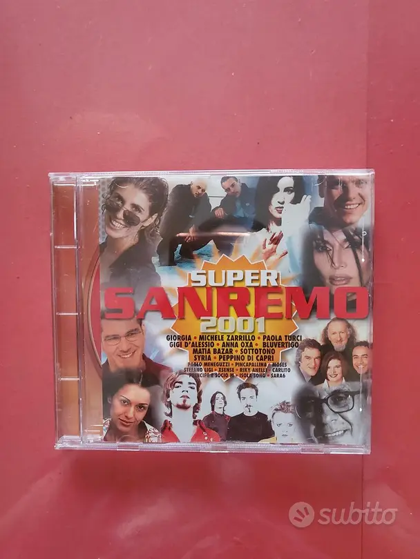 CD MUSICALE SANREMO 2001